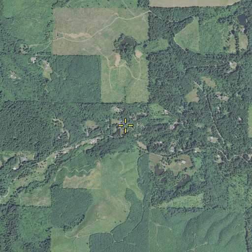 Aerial/Satellite Image of Whiskey Creek, OR