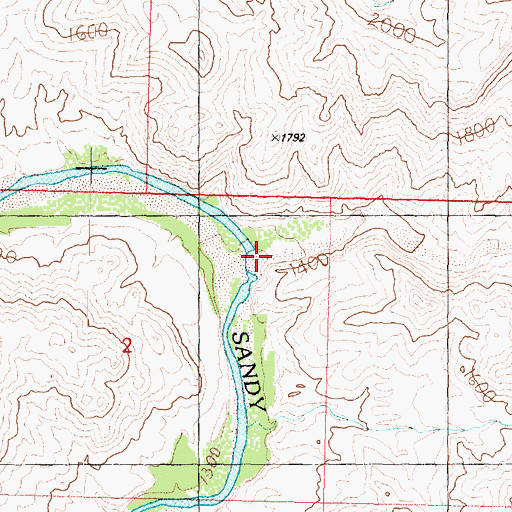 Topographic Map of Signal Canyon, AZ