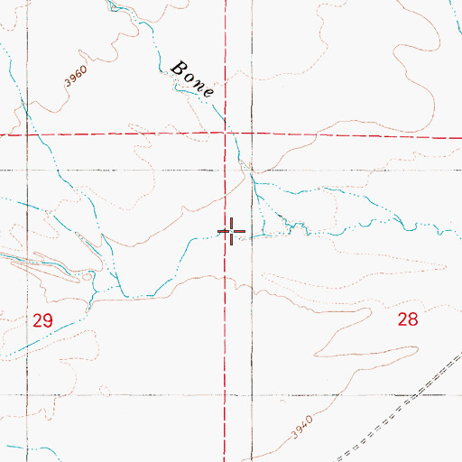 Topographic Map of Wildcat Creek, OR