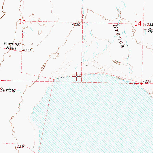 Topographic Map of Wildhorse Valley, OR
