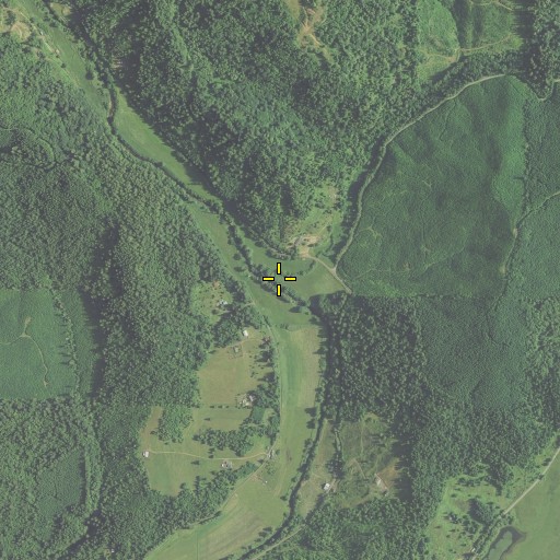 Aerial/Satellite Image of Wimer Creek, OR