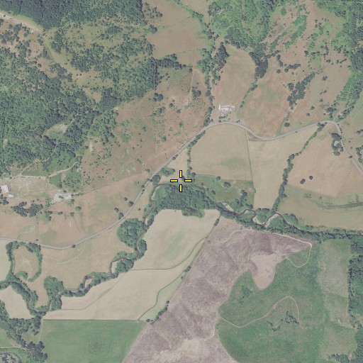 Aerial/Satellite Image of Wise Creek, OR