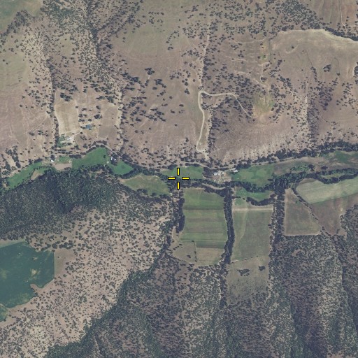 Aerial/Satellite Image of Wolf Run, OR