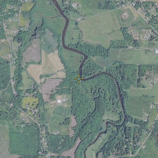 Aerial/Satellite Image of Walford Johnson Creek, OR