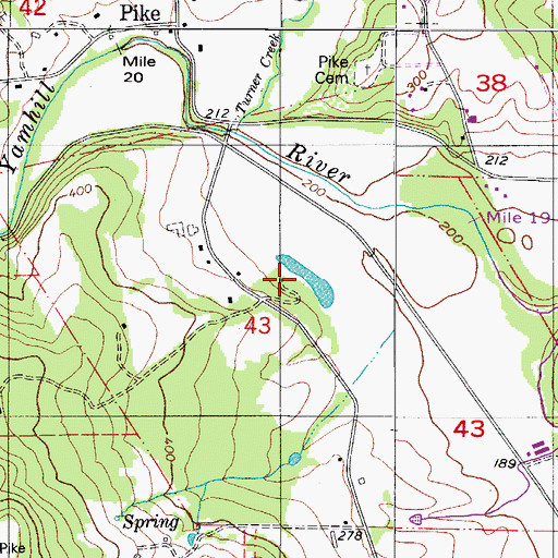 Topographic Map of Beltview Reservoir, OR