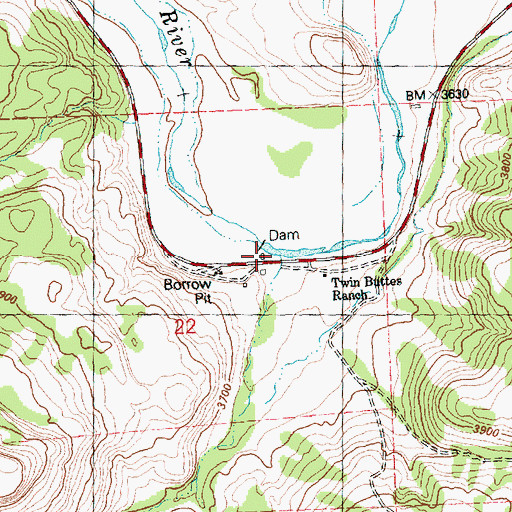 Topographic Map of Kelly Creek, OR