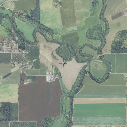 Aerial/Satellite Image of Davis Creek, OR