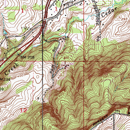 Topographic Map of Loewen Reservoir, OR