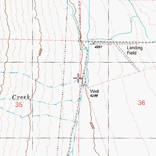 Topographic Map of Bobcat Creek, OR