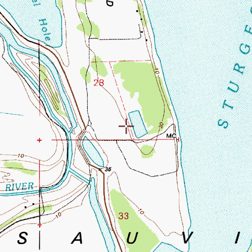 Topographic Map of Haldeman Pond, OR