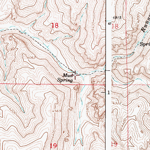 Topographic Map of Dago Gulch, OR