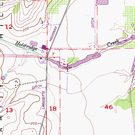 Topographic Map of Stringer Reservoir, OR