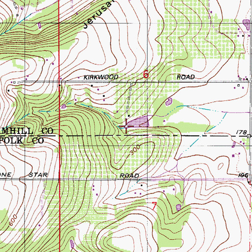 Topographic Map of Schindler Reservoir, OR