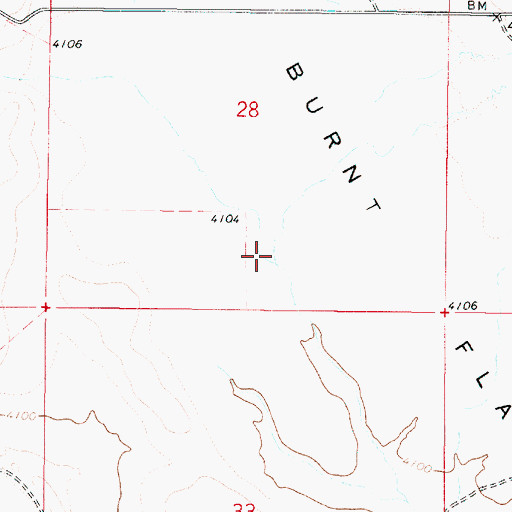 Topographic Map of Loveland Creek, OR