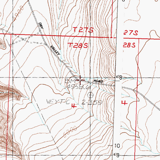 Topographic Map of Shroder Waterhole, OR