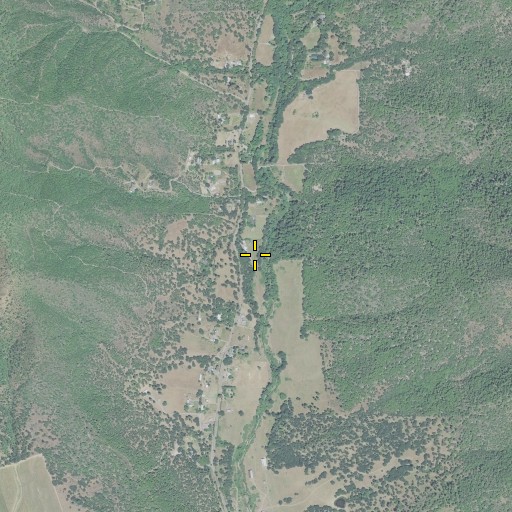 Aerial/Satellite Image of Spring Gulch, OR