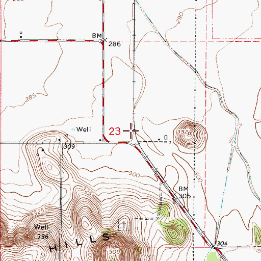 Topographic Map of Linn (historical), OR