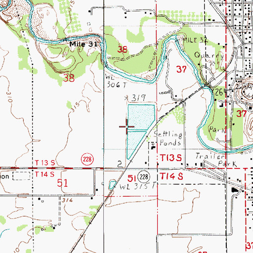 Topographic Map of Schneider Log Pond, OR