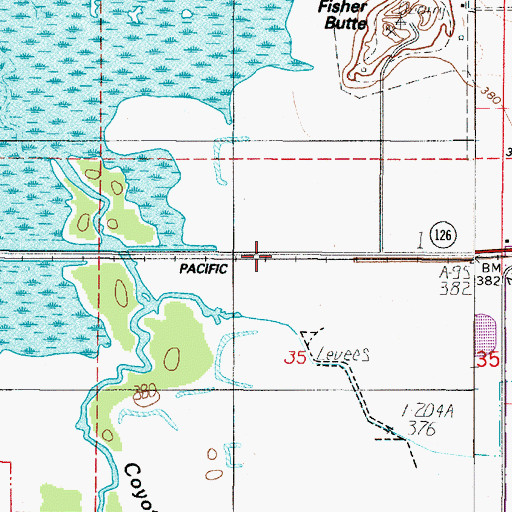Topographic Map of Jetson (historical), OR