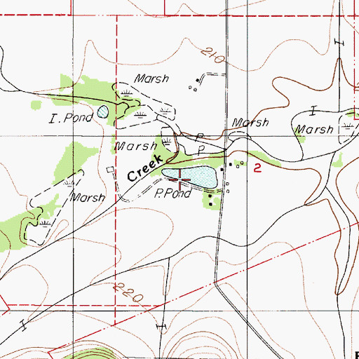 Topographic Map of Kester Pond, OR