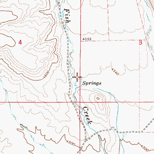 Topographic Map of Ninemeyer Spring, OR