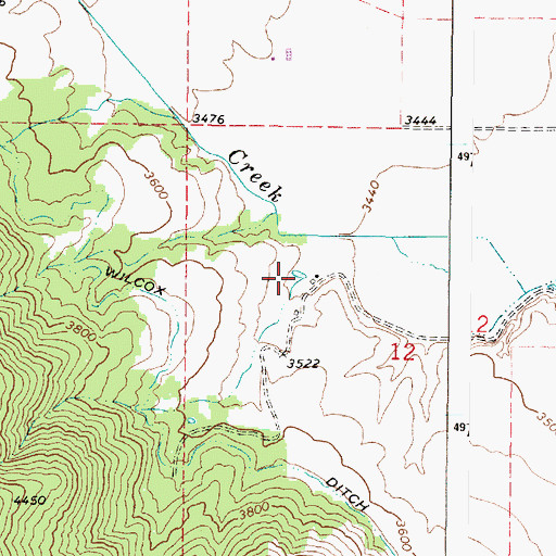 Topographic Map of Sackos Pond, OR