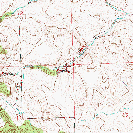 Topographic Map of Whitaker (historical), OR