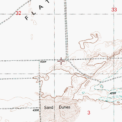Topographic Map of Ramsey Springs (historical), OR