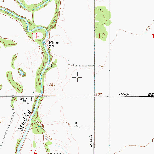 Topographic Map of Waynes Air Service Airport (historical), OR