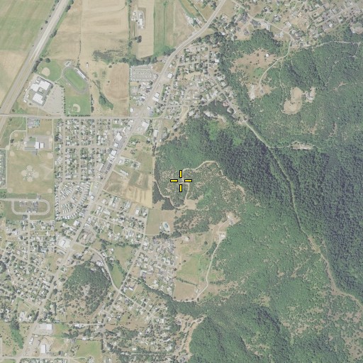 Aerial/Satellite Image of KROR-AM, OR