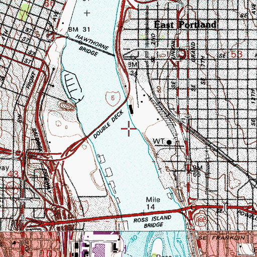 Topographic Map of Station L Airstrip (historical), OR