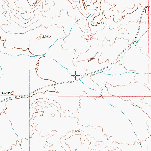Topographic Map of Mills Dam Number 2, OR