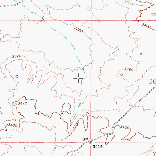 Topographic Map of Mills Dam Number 1, OR