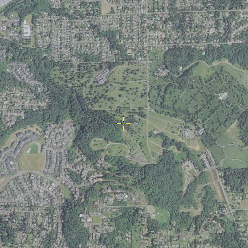 Aerial/Satellite Image of Veterans Dam, OR