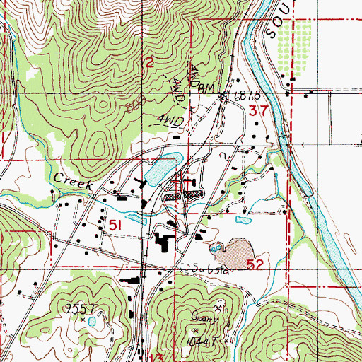 Topographic Map of Corder Log Pond Dike, OR