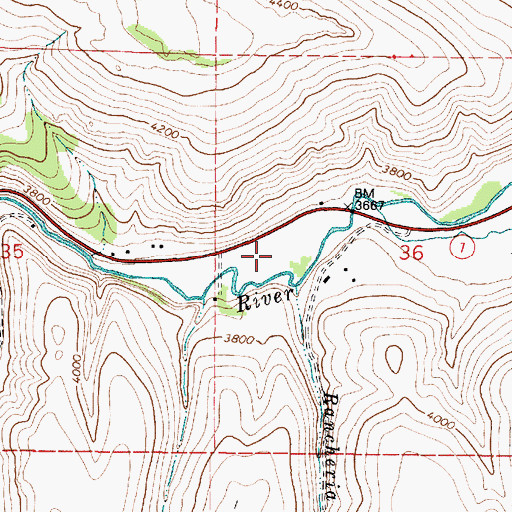 Topographic Map of Salisbury Marsh, OR