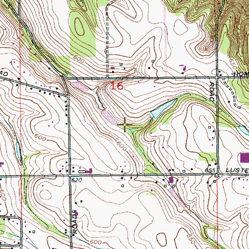 Topographic Map of Sester Dam Number 1, OR