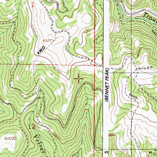 Topographic Map of Universal Spring, OR