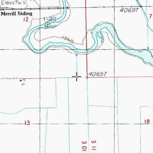 Topographic Map of Anderson-Rose Pool, OR