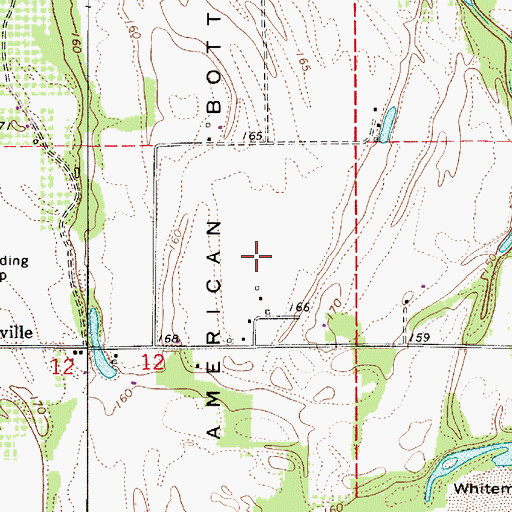 Topographic Map of Morlan Airfield (historical), OR