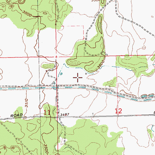 Topographic Map of Juniper Air Park, OR