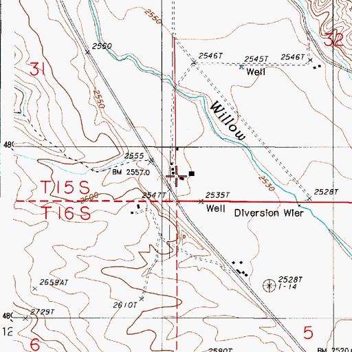 Topographic Map of Stone (historical), OR