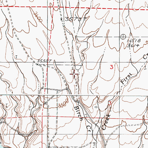 Topographic Map of Marble Creek, OR