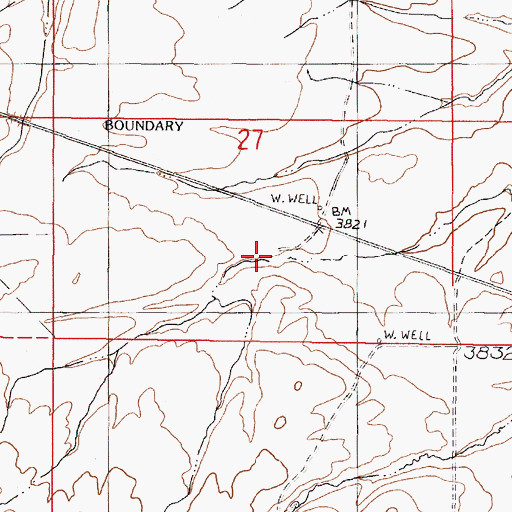 Topographic Map of Moltham Reservoir Four, OR