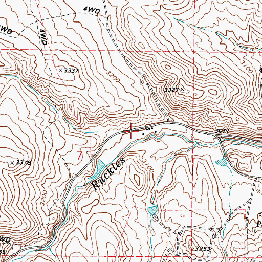Topographic Map of Palmer (historical), OR