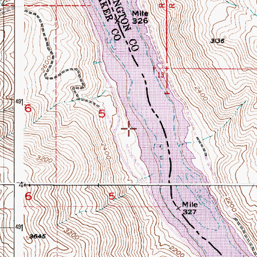 Topographic Map of Spring Recreation Site, OR