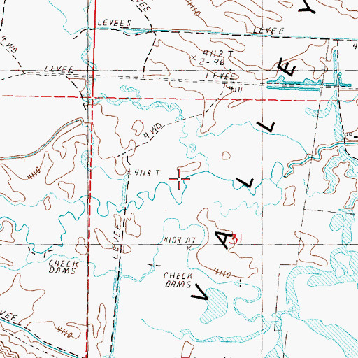 Topographic Map of McRae Slough, OR