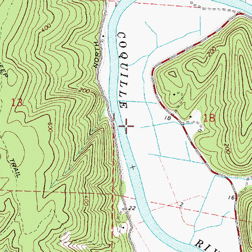 Topographic Map of Seestrom Creek, OR