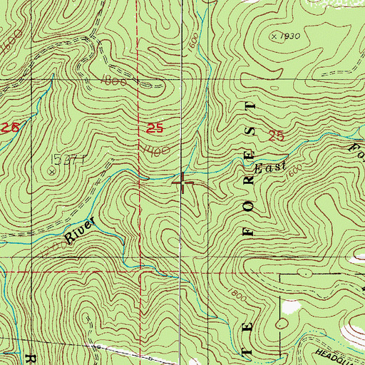 Topographic Map of Murphy Camp Creek, OR