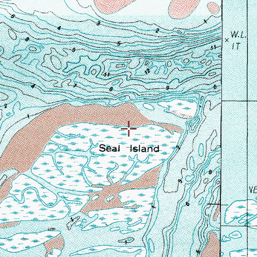 Topographic Map of Spear Creek, OR